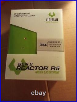 Viridian Reactor R5 Gen 2 Green Laser Sight and Holster for Glock 17/19/22/23