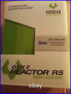 Viridian Reactor R5 Gen 2 Green Laser Sight and Holster for Glock 17/19/22/23