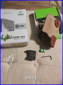Viridian Reactor R5-R GEN 2 Green laser sight For SIG P365 with IWB Holster Used