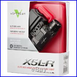 Viridian Red Laser Sight with Tactical Light (25 Yards Daylight, 1 Mile at Night)