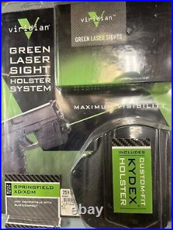 Viridian SXD Green Laser Sight for Springfield XD/XDM (Not Sub-Compact) &Holster