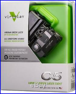 Viridian Universal Sub-Compact Green Laser Sight With ECR C5