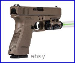 Viridian X5L-FDE Gen 3 Universal Mount Green Laser with Tactical Light MP Flat