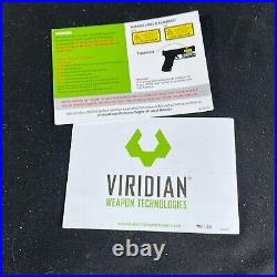 Viridian X5L Gen 2 Black Green Laser Tactical Light For Railed Pistols