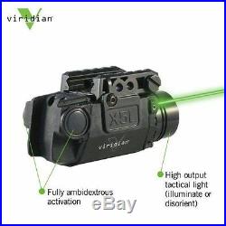 Viridian X5L Gen 2 Green Laser Sight with Strobe & ECR Instant On 178/224 Lumens