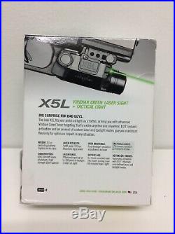 Viridian X5L Universal Green Laser/Light Combo, X5L Laser Sight + Tactical Light