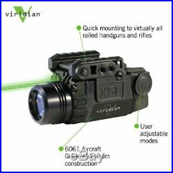 Viridian X5L Universal Mount 178/224 Lumen Green Laser Sight with Tactical Light