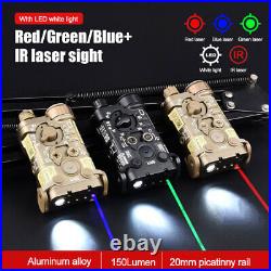 WADSN Airsoft Metal NGAL PEQ Green Laser Srtobe/IR Hunting Flashlight 20mm Rail