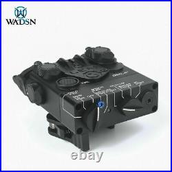 WADSN DBAL-A2 Green & IR Laser Weapon Light PEQ Laser Sight With QD Mount NEW