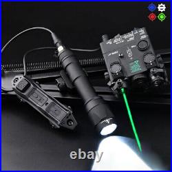 WADSN Hunting PEQ DBAL-A2 Red Laser Sight Aiming and White LED Strobe Light