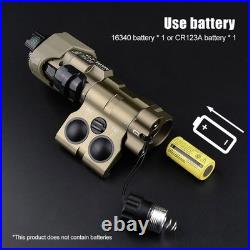 WADSN MAWL-C1 IR + Green Laser Sight Hunting White LED Light 20mm Picatinny Rail