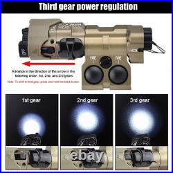 WADSN MAWL-C1 IR + Green Laser Sight Hunting White LED Light 20mm Picatinny Rail