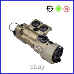 WADSN MAWL C1+ Laser Red Green IR Laser Sight White LED Strobe Flashlight