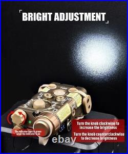 WADSN Metal NGAL Green Dot Laser Sight IR Ray Hunting Flashlight Weapon Laser
