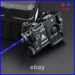 WADSN Metal PERST-4 Green Laser IR Strobe Aiming Pointer KV-D2 Switch