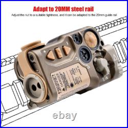 WADSN RAID-X Visible Green Laser Dot Sight IR Laser Strobe Adjustable 20mm Rail WADSN RAID-X Visible Green Laser Dot Sight IR Laser Strobe Adjustable 20mm Rail