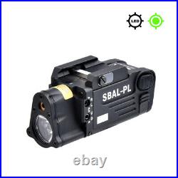 WADSN SBAL PL Pistol Laser Flashlight Red Green Laser Sight Metal Airsoft Light