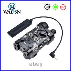 WADSN Tactical Metal NGAL Red Green Dot Laser Sight IR Ray Hunting Weapon Laser