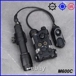 WADSN Tactical NGAL Laser Red Green IR laser Hunting M600C Flashlight Sight Set