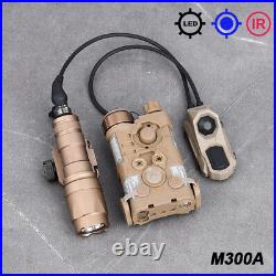 WADSN Tactical NGAL Laser Red Green IR laser Hunting M600C Flashlight Sight Set