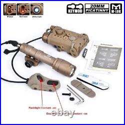 WADSN Tactical NGAL Laser Red Green IR laser Hunting M600C Flashlight Sight Set
