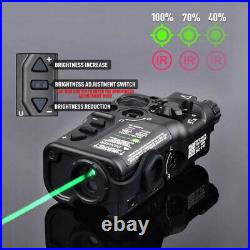 WADSN WD06079-BK RAID-X Green Laser Sight IR Laser Adjustable Black 20mm Rail