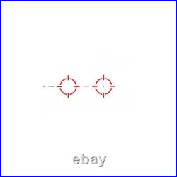 XGA 507K-X2 Open Reflex Multi-Reticle Red Dot Sight for RMSC